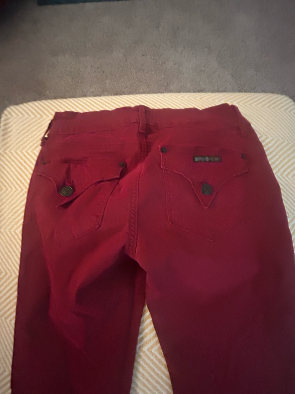 H&M Burgundy Women's Pants